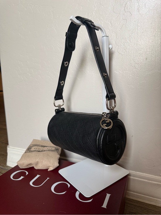 Gucci Handbags - Gucci Black Quilted Blondie Bag